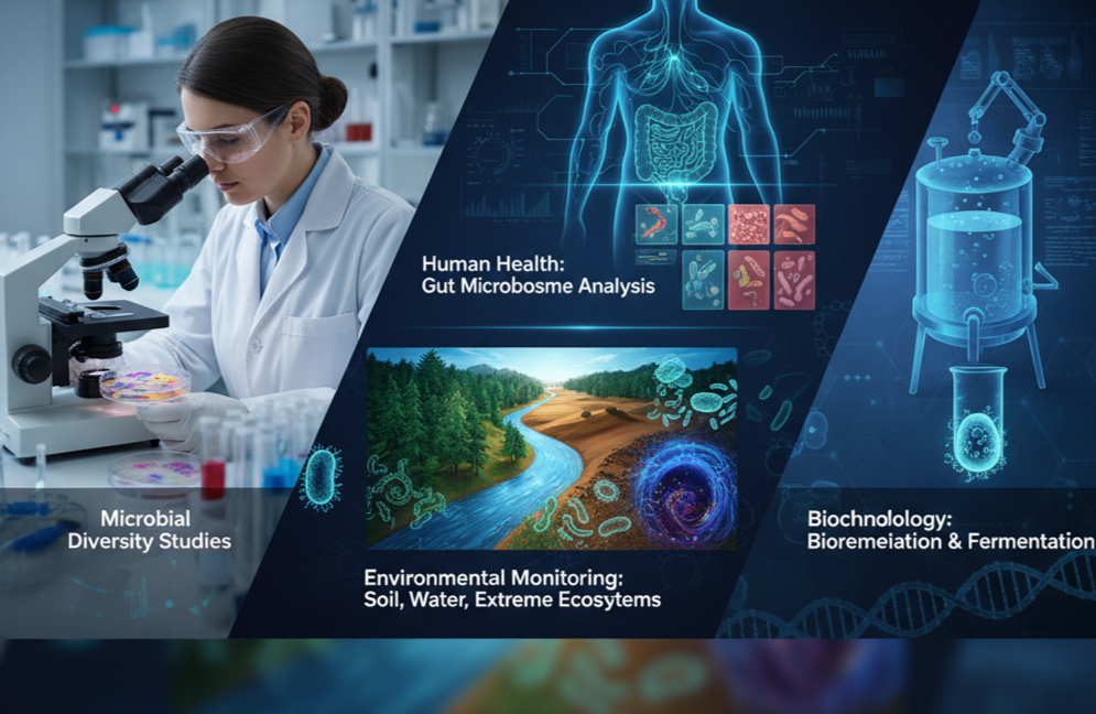 16S metagenomics applications