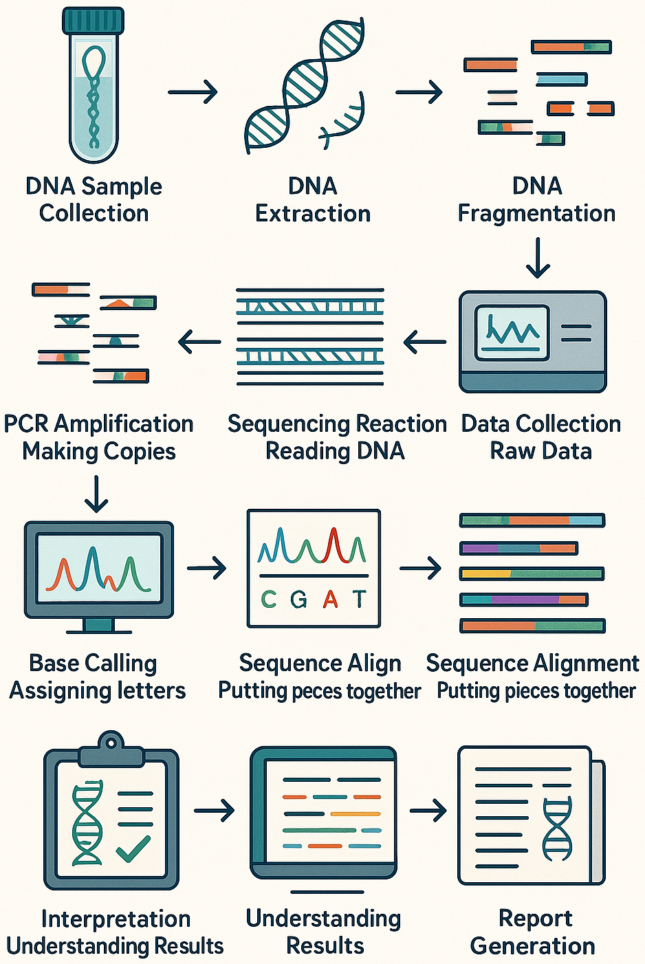 DNA-Sequencing-Process