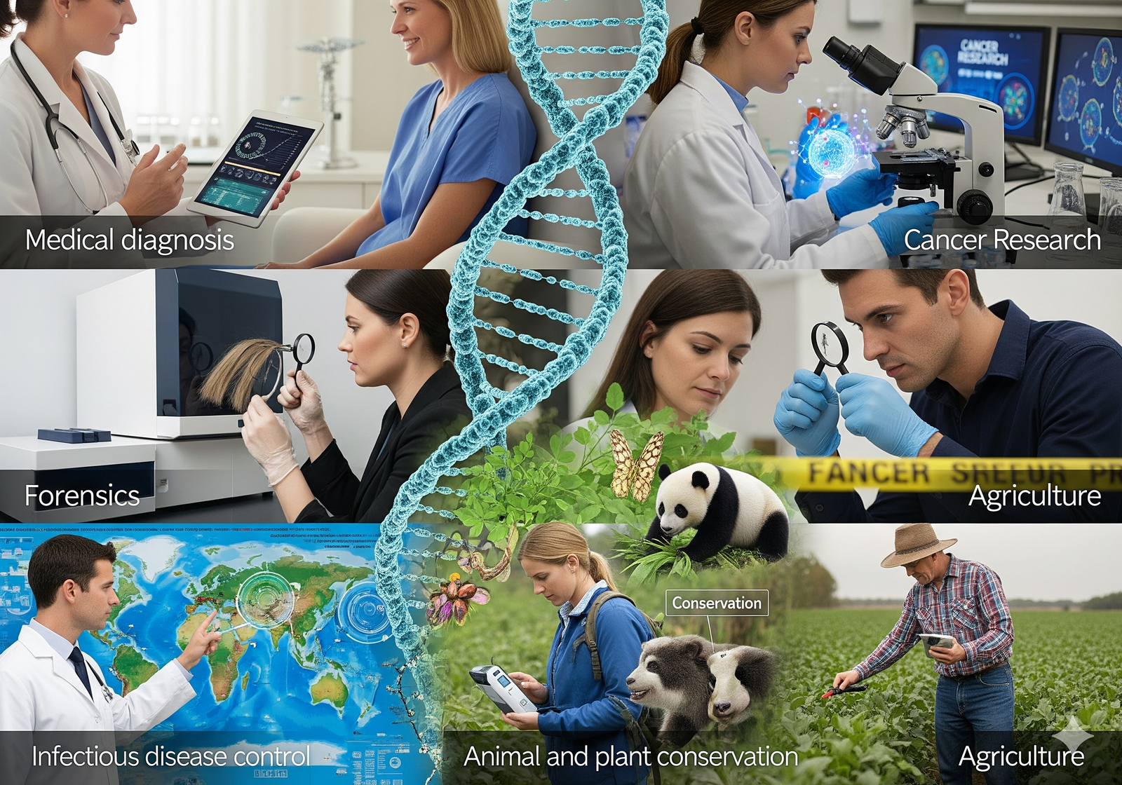 Practical Uses of DNA Sequencing in Daily Life