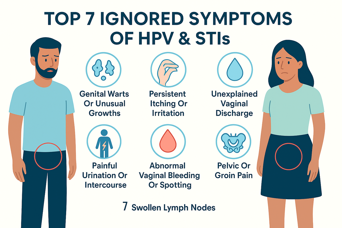 Top 7 HPV and STI symptoms