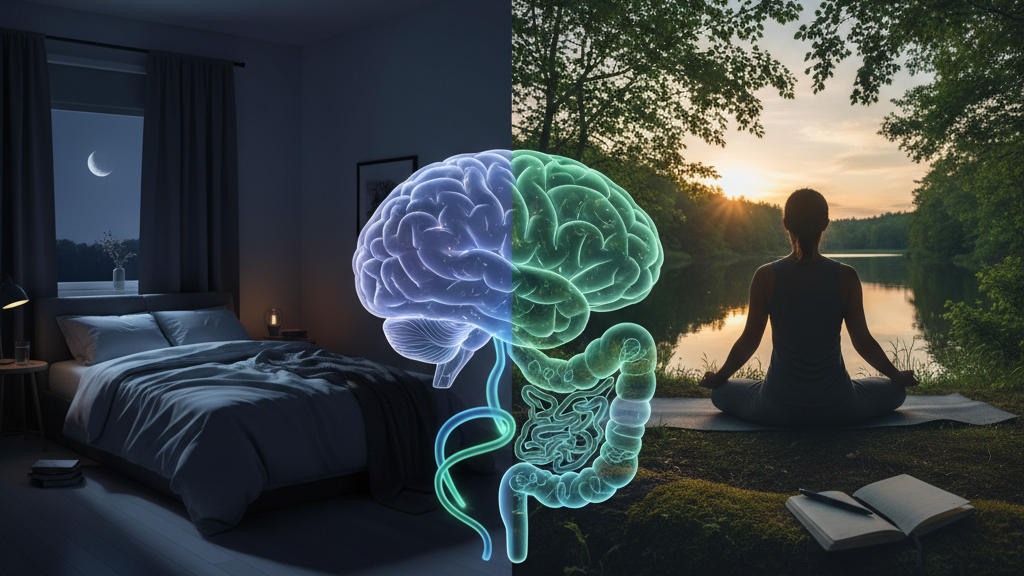 Sleep, Stress, and the Gut–Brain Axis